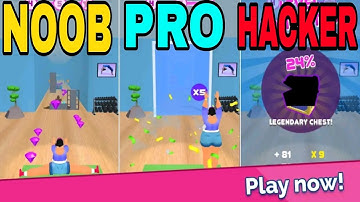 NOOB vs PRO vs HACKER ||FLEX RUN 3D|| (FORT)All Levels Gameplay Android,ios (Level 4 - 5)