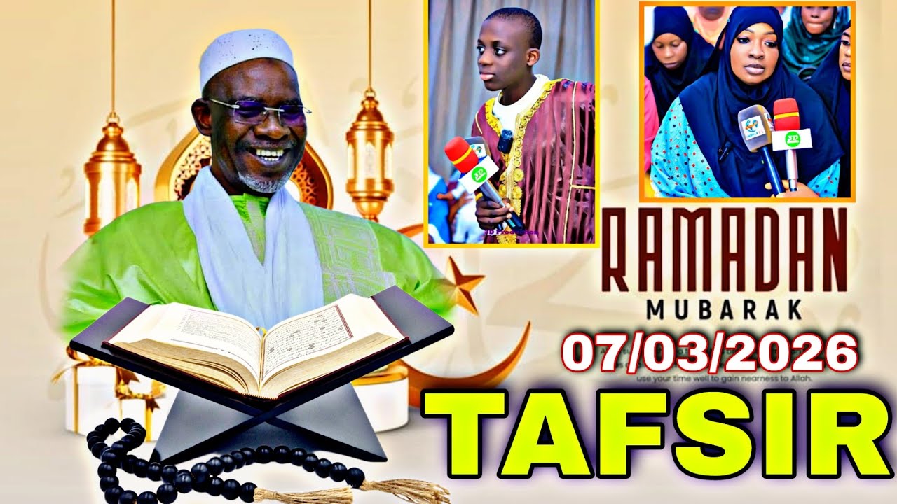 Tafsir Chérif Ousmane Madani Haidara au Mosquée cherifla 17ème journée Ramadan le 07/03/2026