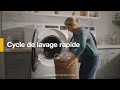 Option de lavage rapide sur certaines laveuses whirlpool