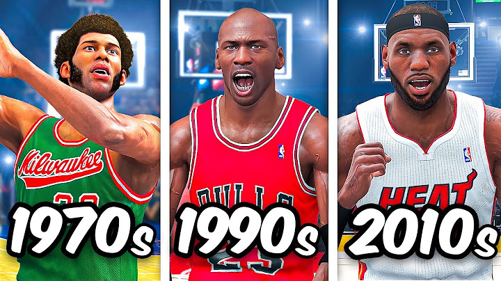 Scoring With The Greatest Player From Every Decade