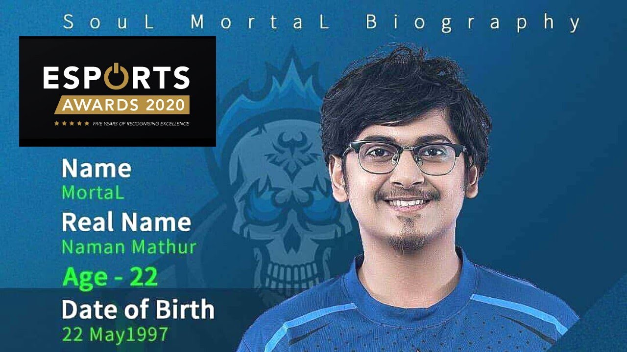 Mortal becomes first Indian to be nominated for eSports Awards. Mortal  1 VS 4 montage video.