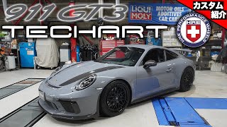【bond shop Osaka】ポルシェ 991.2 GT3　TECHART、HREホイール!!