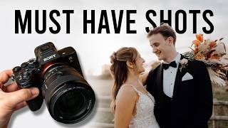 ESSENTIAL Wedding Photography Shots You CANNOT MISS