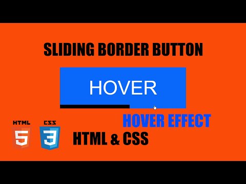 Sliding Hover Button Effect in ||HTML & CSS||