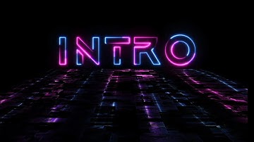 Neon Text Animation Intro || Neon Intro In Kinemaster Tutorial || kinemaster video editing