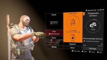The Division 2 Character Creator live