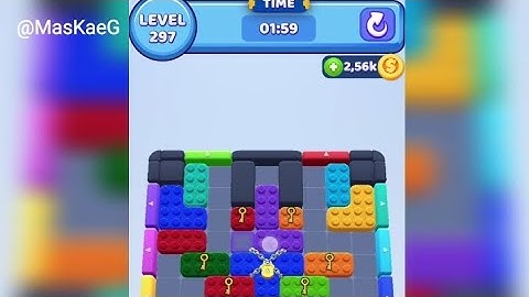 Color Block Jam Level 297 | Walkthrough Solution