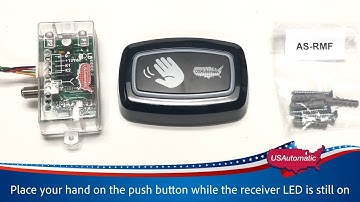 How to Program the USAutomatic Wireless Push To Operate Button – Tutorial