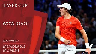 Joao Fonseca Wins Stunning Point In Style Laver Cup 2025