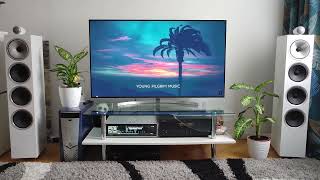 B&W 702 S2+Nordost Frey 2 speaker cable+ Yamaha A-S1100+Hifi Rose RS150B.