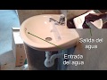 Instalar sifón de acordeón para lavamanos / Install accordion siphon for sinks.