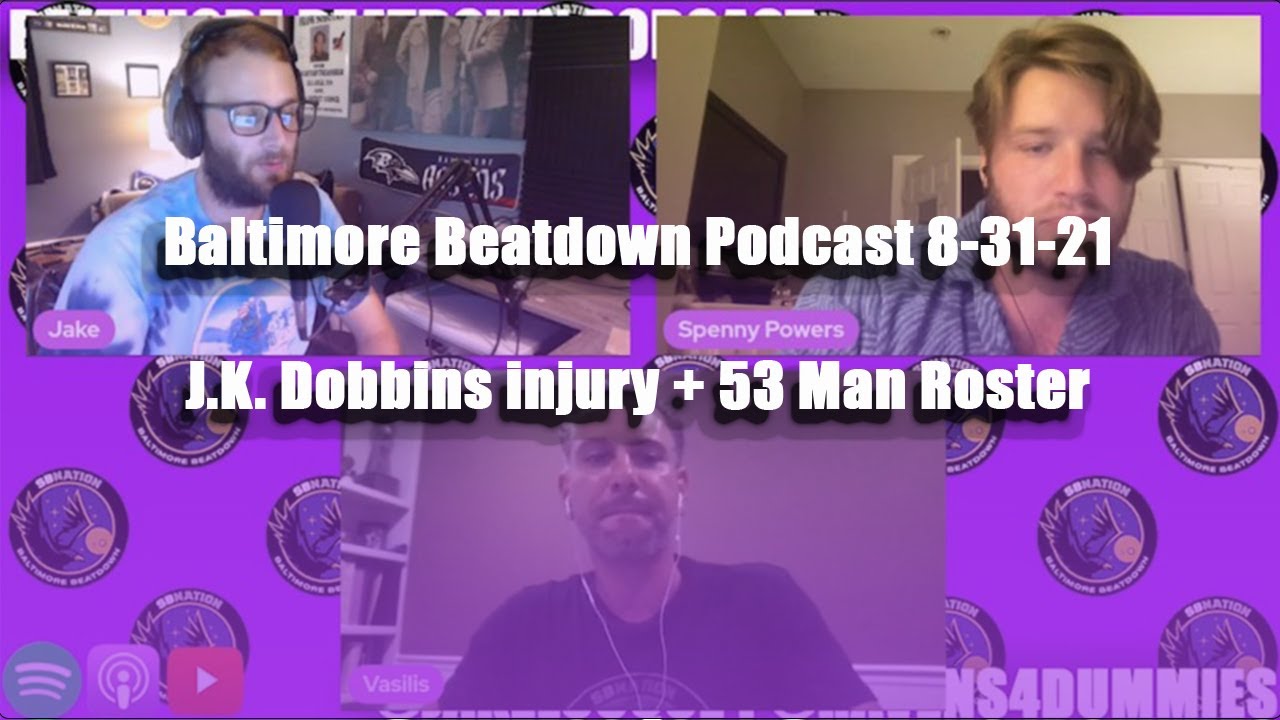 J.K. Dobbins injury + 53 Man Roster Prediction YouTube