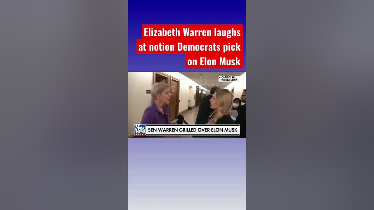 Elizabeth Warren shreds Musk: One human being shouldn’t decide how millions communicate #shorts