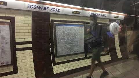 Journey on Bakerloo Line 1972 stock from Marylebone to Paddington on 30/5/21