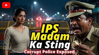 IPS Madam Ne Police Walon Ki Poli Kholi! Sting Video Mein Pakda Gaya Bribery Ka Raja 😡