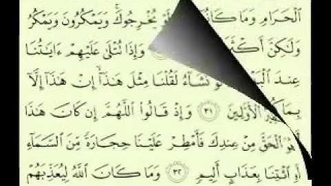 8  سورة الأنفال الجزء 2-1 الآية 45-1 تلاوة الشيخ ماهر المعيقلي مع الآيات