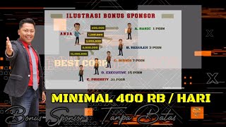 BONUS SPONSOR Peluang Bisnis Bersama Sahabat KARIB