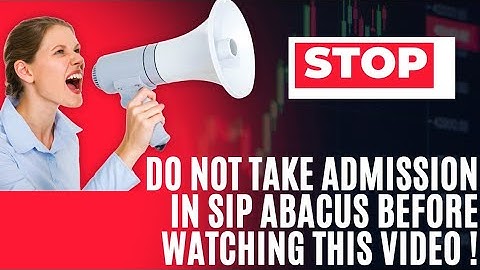 Do not take admission in SIP Abacus, before listening to this girl | Bhagyashree Kamat|