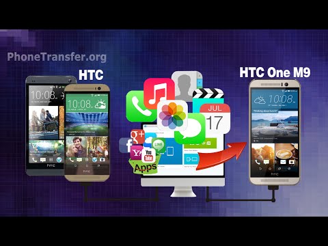 How to Sync All Data from HTC Phone to HTC one M9, Contacts, SMS, Calendar, Apps, Call Logs