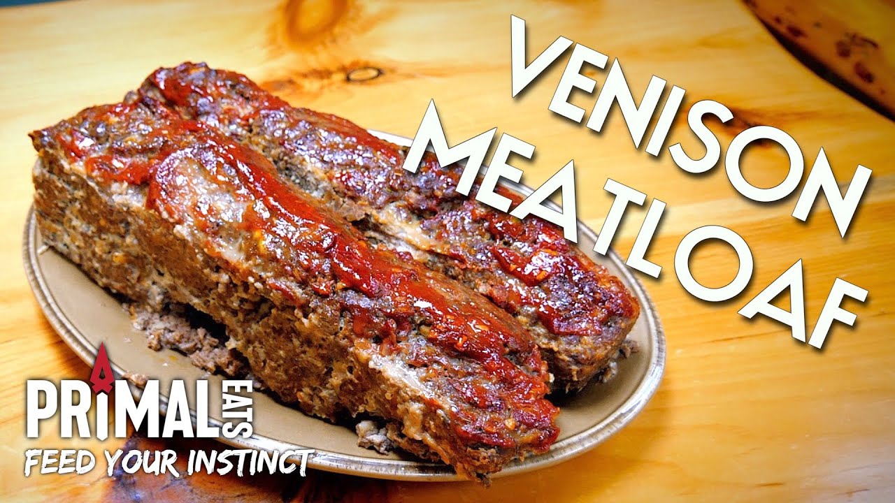 MAKING A VENISON MEATLOAF! | PRIMAL EATS