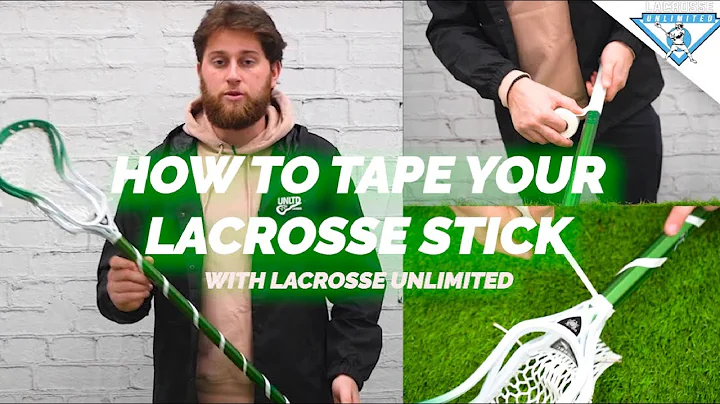 Come incollare la tua stecca da lacrosse con Lacrosse Unlimited