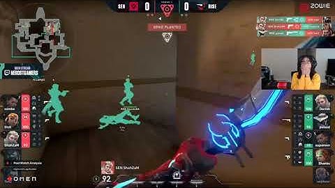 kyedae react on sen dapr miss every shot 😱