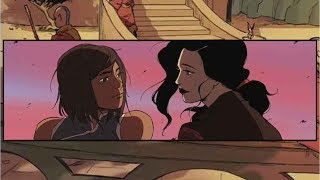 A Beautiful Couplekorrasami Legend Of Korra Comic Dub