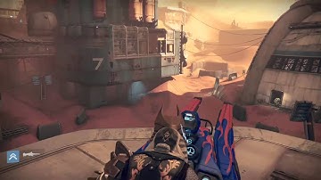 Destiny Sparrow Flying Montage