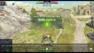 WoT Blitz  0 Damage - 5 Kills Realistic Battle - IS Tanks w/ Gun122mm D-25T