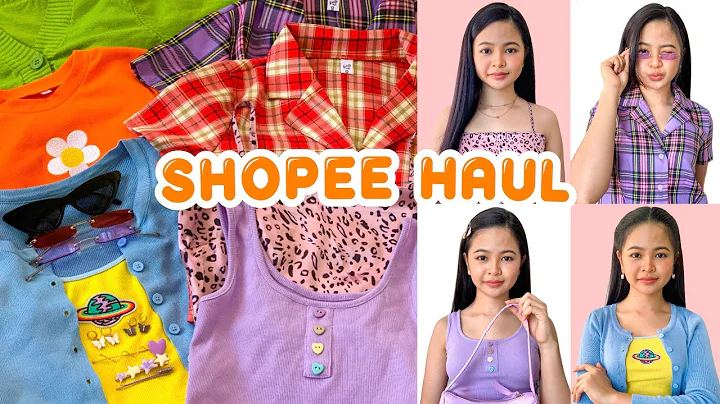 SHOPEE HAUL (cute clothes + accessories) | Philippines | Julia Ronquillo