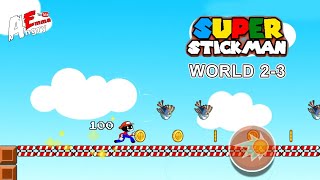 Super Stick Run - World 2-3 / Gameplay Walkthrough (Android, iOS) screenshot 5