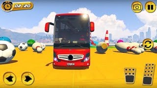 Superhero Big Bus Stunts Drive Game || Bus racing games || Bus games || games screenshot 3