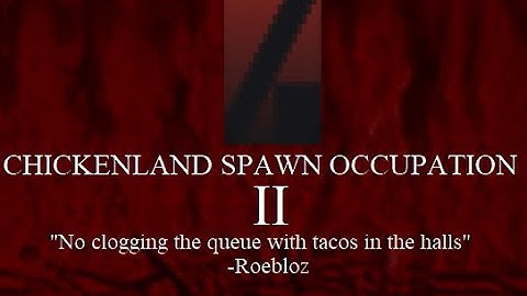 8b8t - Spawn Occupation II: The Fight Against The Ssamu Tacos!!!