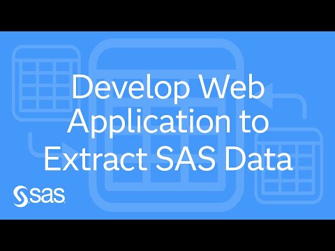 SAS Demo | Develop Web Application to Extract SAS Data