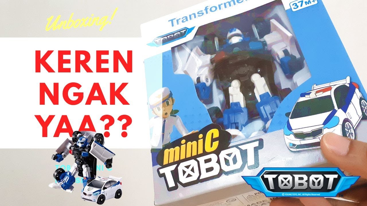 Mainan Tobot Mini C Unboxing Mobil  Robot  Keren YouTube