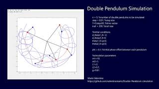 Double Pendulum Simulation