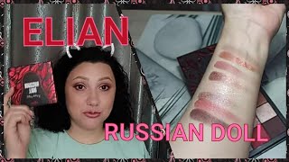 🌺ELIAN / RUSSIAN DOLL / РОССИЙСКИЙ БРЕНД ЭЛИАН / ТЕСТИРУЮ ПАЛЕТКУ ТЕНЕЙ✨