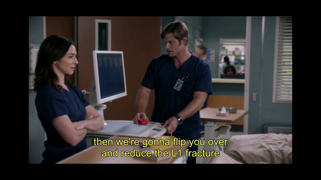 Amelia and Link | Grey's anatomy season 18x1 | scene 4 - YouTube