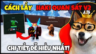 Cách Lấy HAKI Quan Sát V2 Nhanh Nhất Trong Blox Fruit UPDATE CONTROL REWORK | Roblox