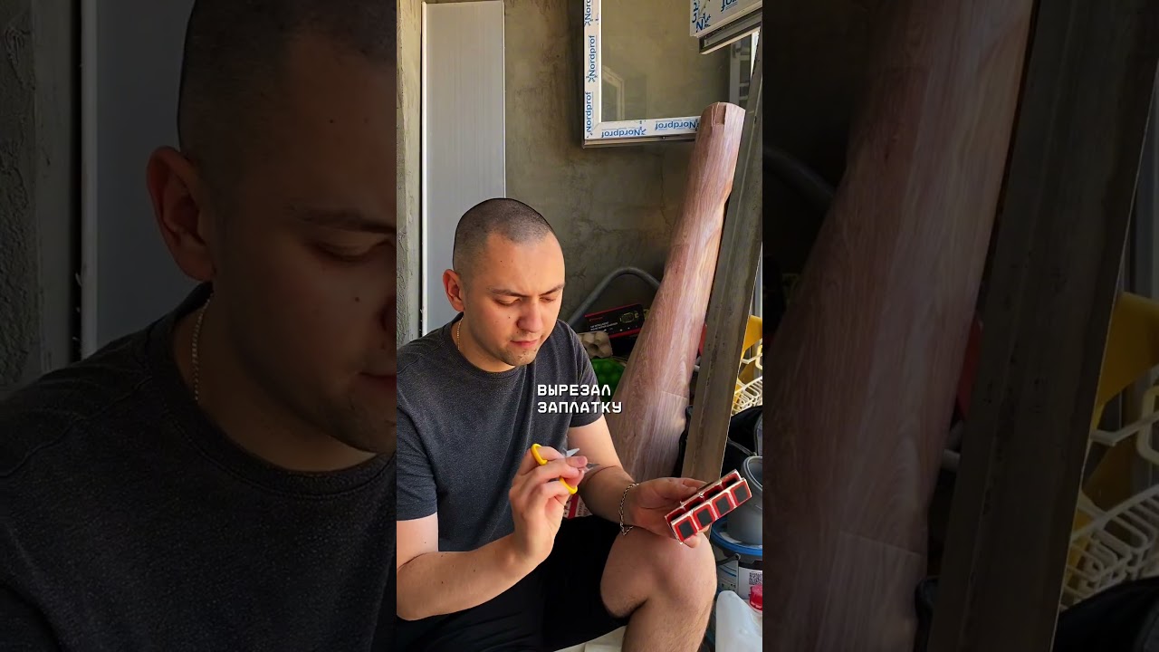 ремонт проколотого колеса на велосипеде