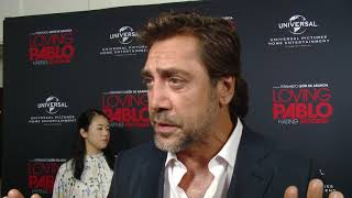 Loving Pablo LA Special Screening - Itw Javier Bardem (official video)