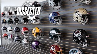 How a FOOTBALL HELMET is MADE at Riddell HQ | Sports Dissected