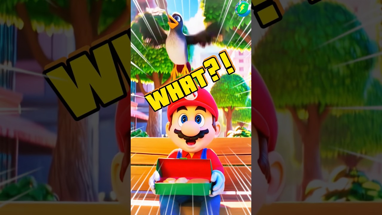 FUNNY PIGEON PRANK to Super Mario 