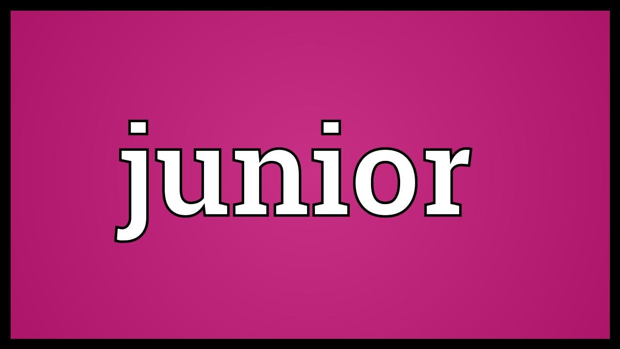 Junior Meaning
