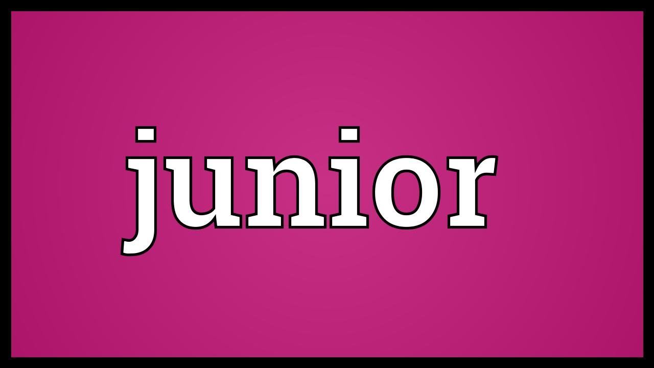 junior-meaning-youtube