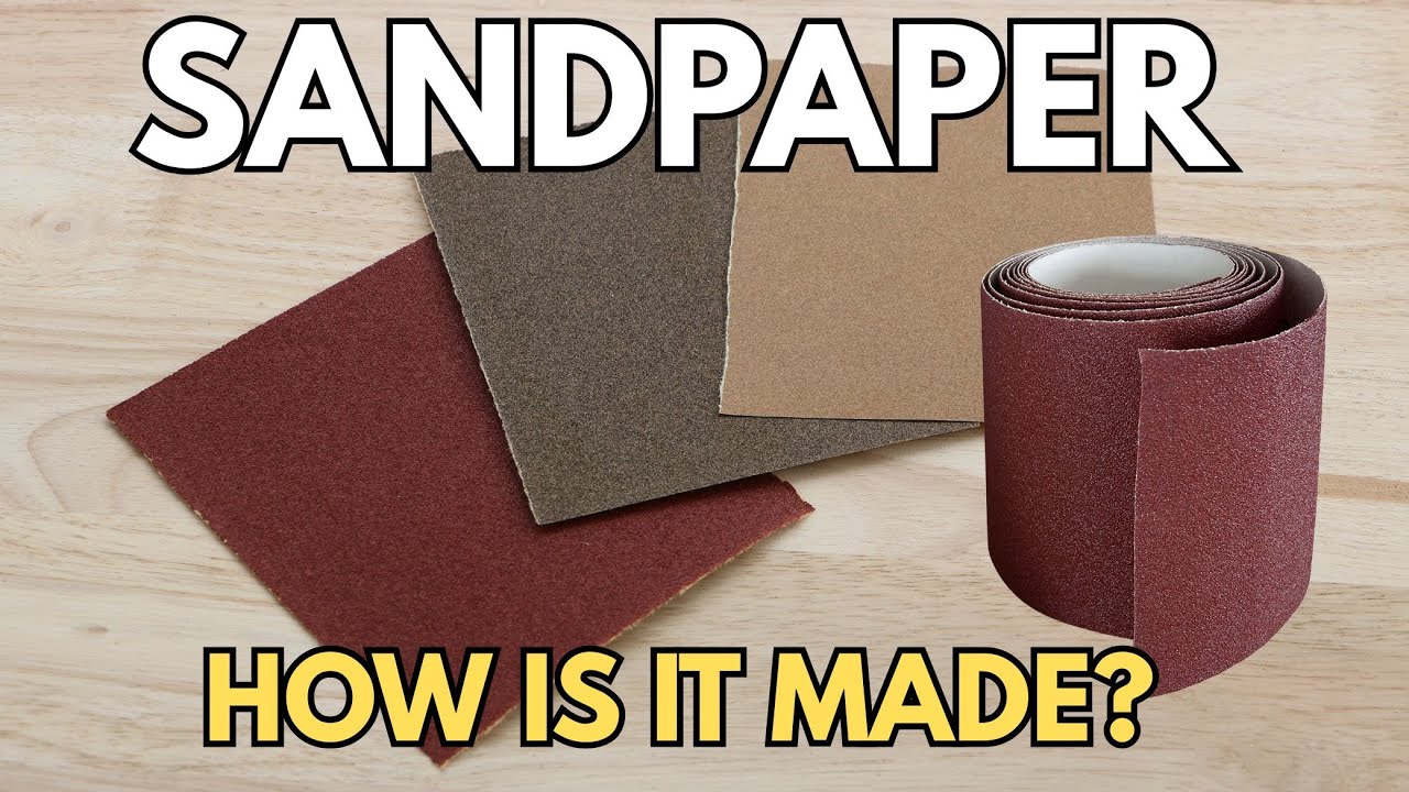 How is Sandpaper Really Made? - YouTube
