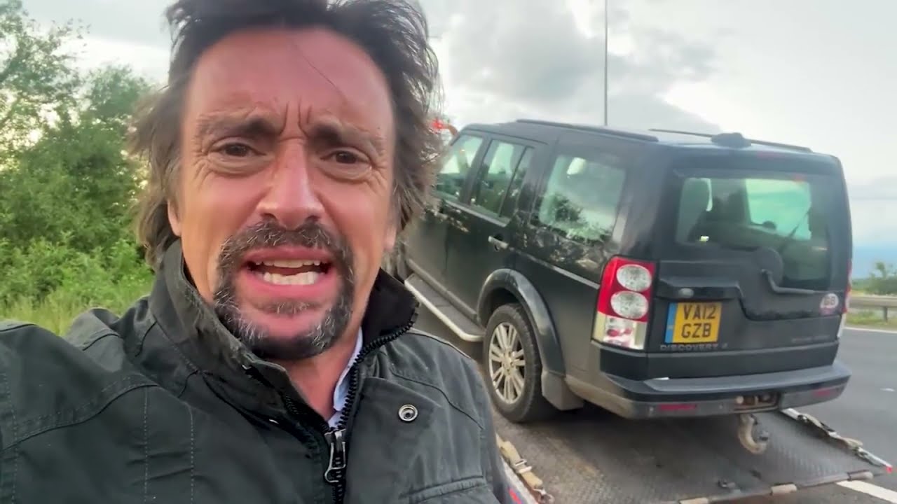 Richard Hammond Breaks Down In His Land Rover Discovery YouTube