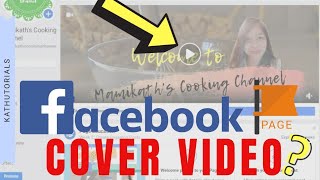 HOW TO SET COVER VIDEO in FACEBOOK PAGE 2020? (Tagalog - Step by Step)| KATHutorials screenshot 2