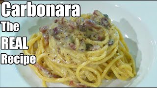 how to make REAL carbonara by Cooking with Dr. Chill 1,898 views 3 years ago 13 minutes, 7 seconds