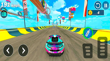 Mega Ramps Unlimited Race Car Stunt 3d | Android GamePlay #golukgame